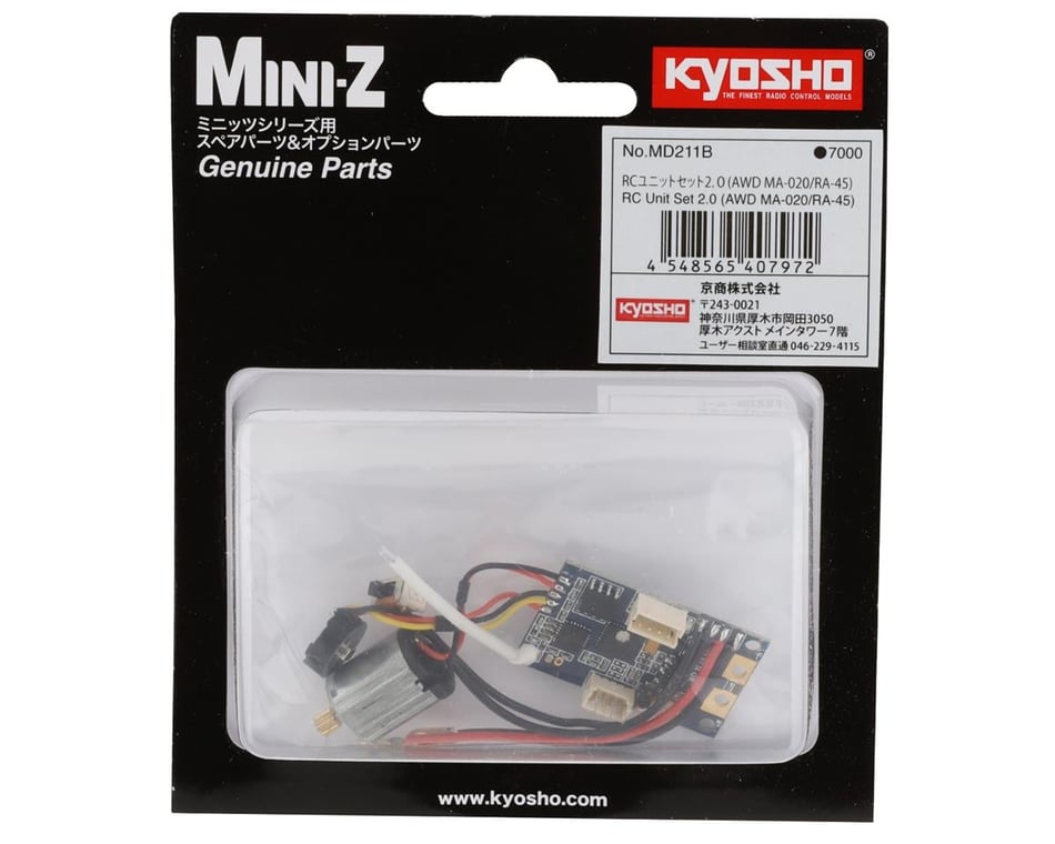 Kyosho MA-020 2.0 Mini-Z Unit Set (RA-45) [KYOMD211B] - AMain Hobbies