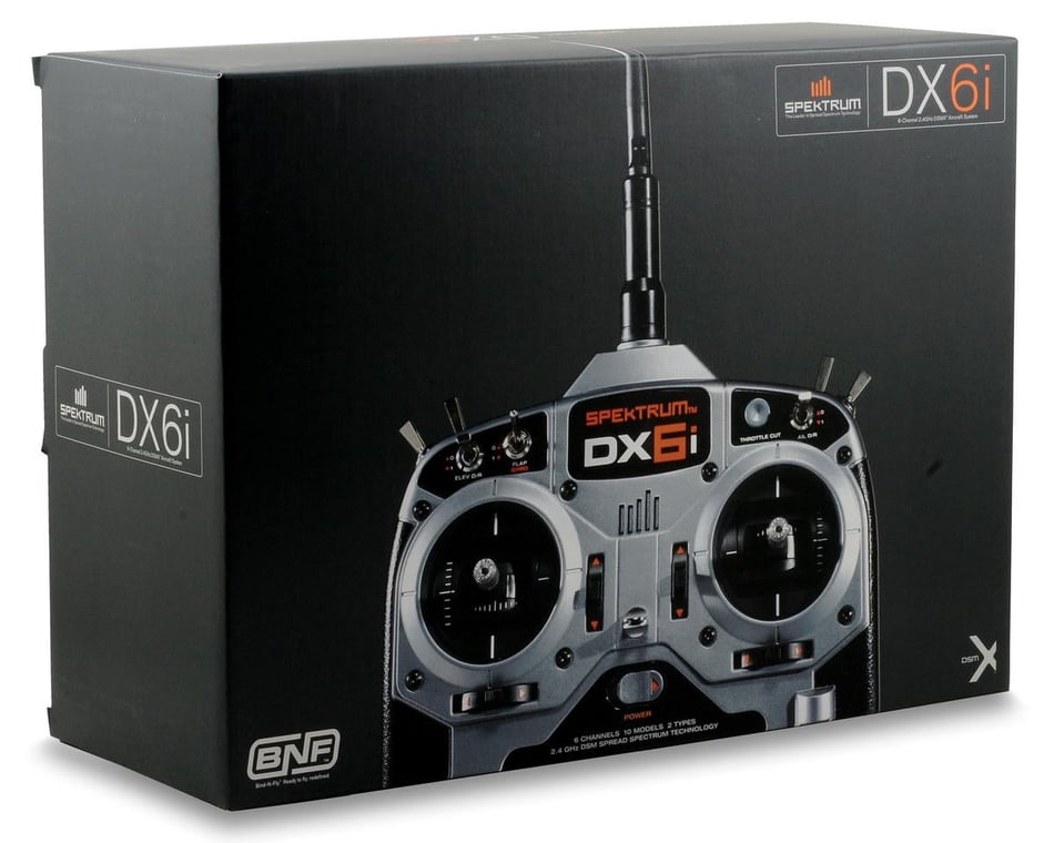 Spektrum RC DX6i 6 Channel Full Range DSMX Transmitter