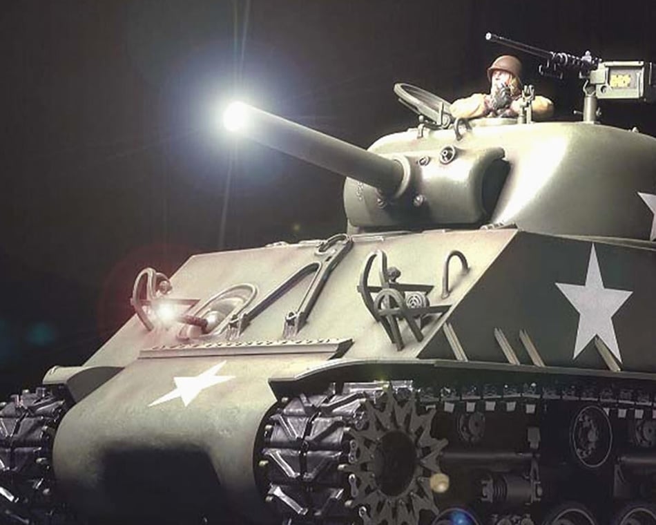 Tamiya 1/16 M4 Sherman 105mm Howitzer 