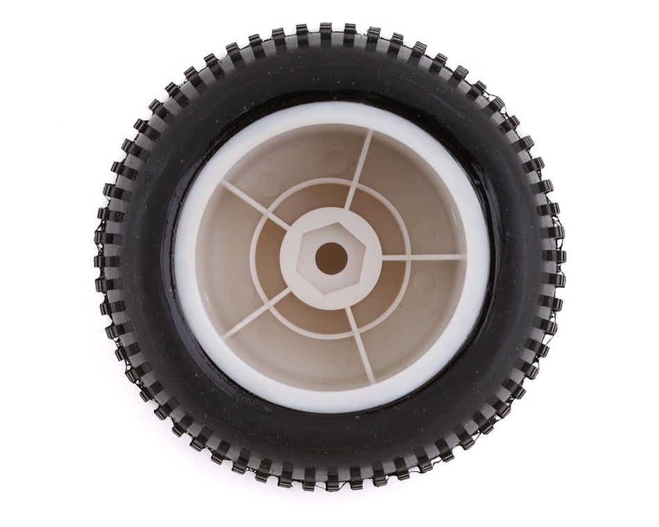 Pro-Line Mini-T 2.0 Hole Shot Pre-Mounted Tires w/8mm Hex (White