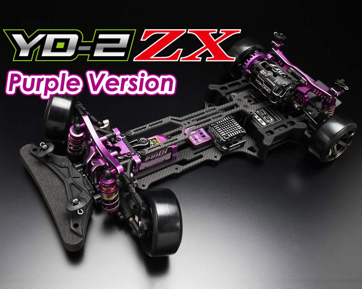 Yokomo YD-2ZX 1/10 2WD RWD Drift Car Kit (Purple) [YOKDP-YD2ZXP