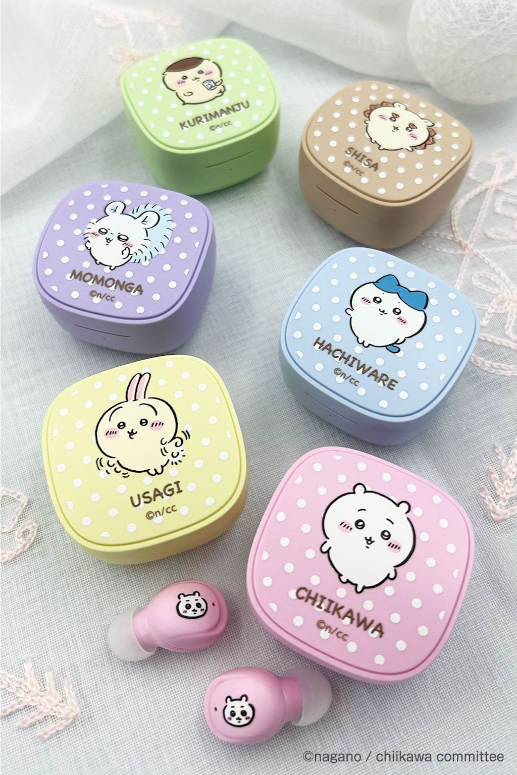 ちいかわ】耳に『ちいかわ』可愛くミュージック♪ ワイヤレスイヤホン