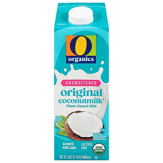 O Organics Coconutmilk Original Unswtnd - 32 Fl. Oz. - albertsons