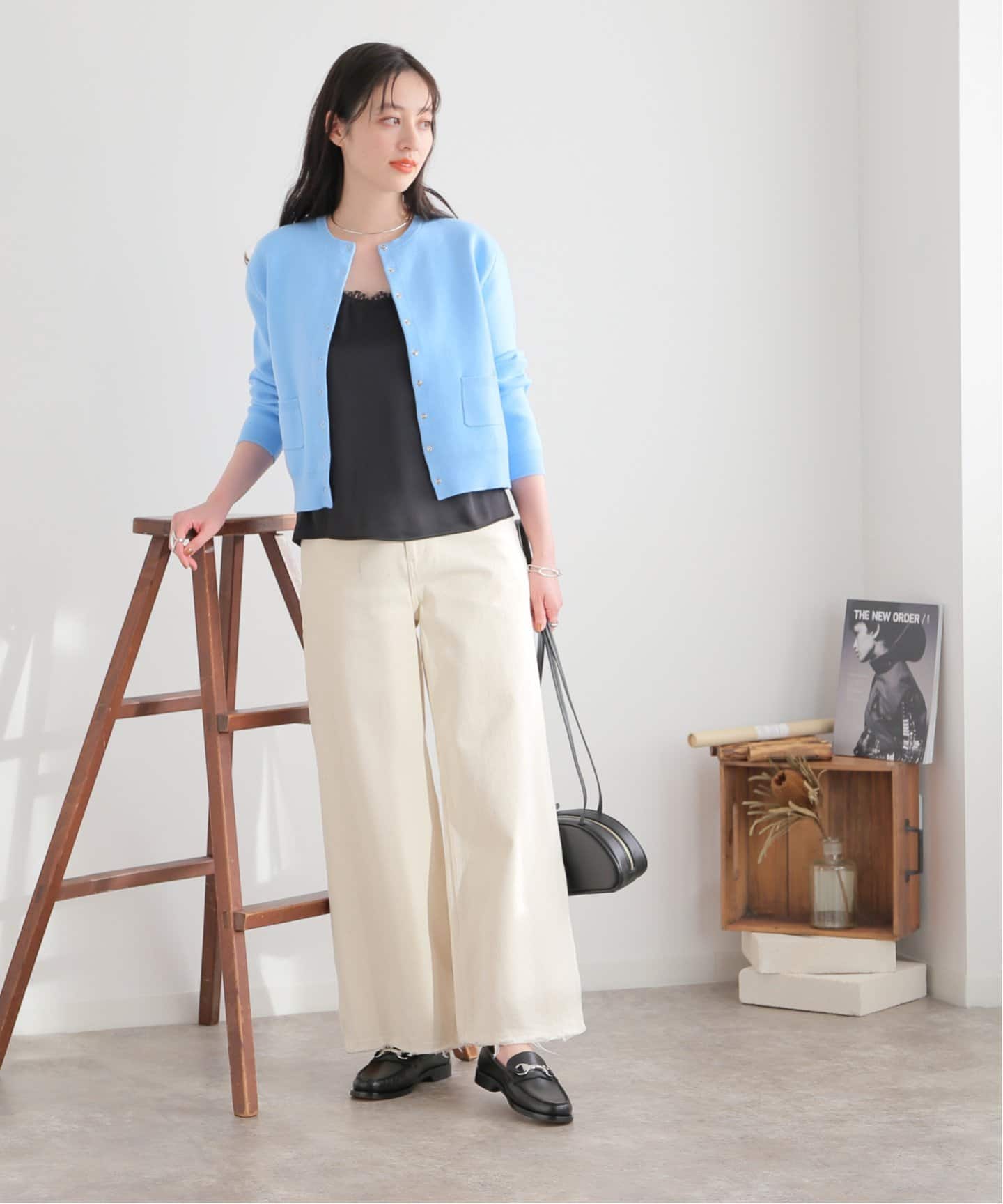 サテンレースキャミソール（シャツ／ブラウス）｜SLOBE IENA（スローブ