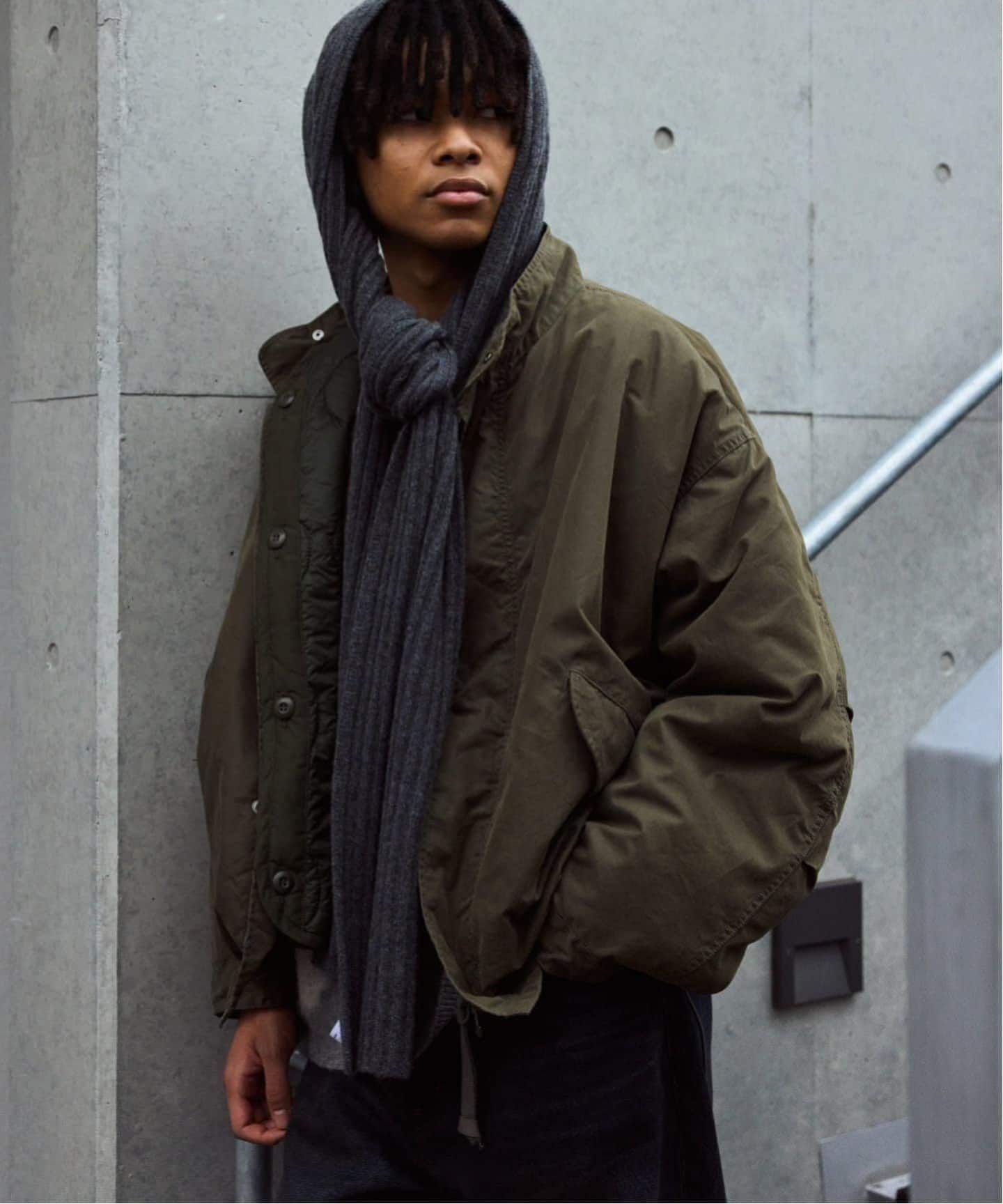 ブルゾン+中綿ライナーの2点セット】65 ショート モッズ（モッズコート