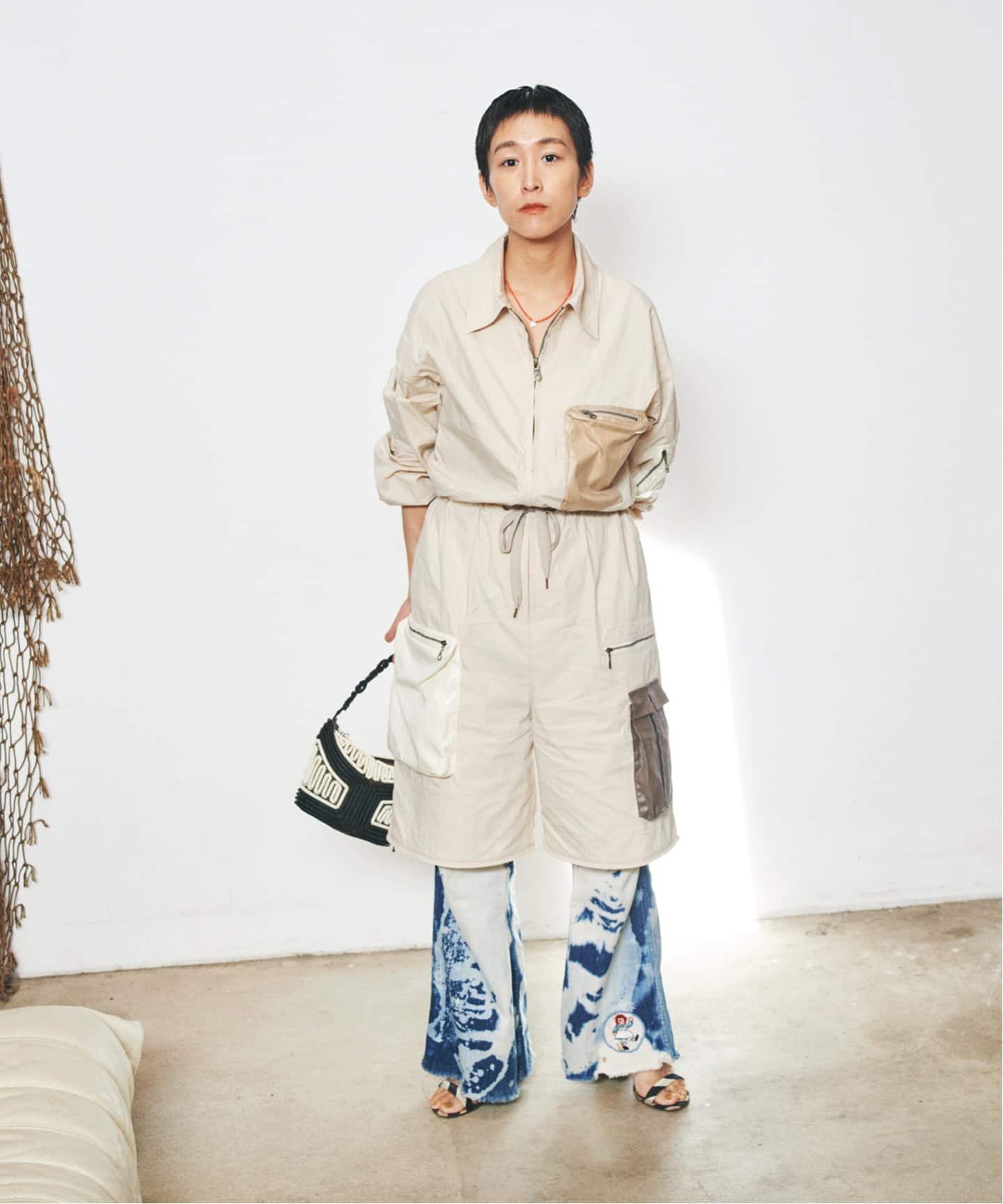 YOU LOOK GOOD×JS】ランダムポケットオールインワン（つなぎ