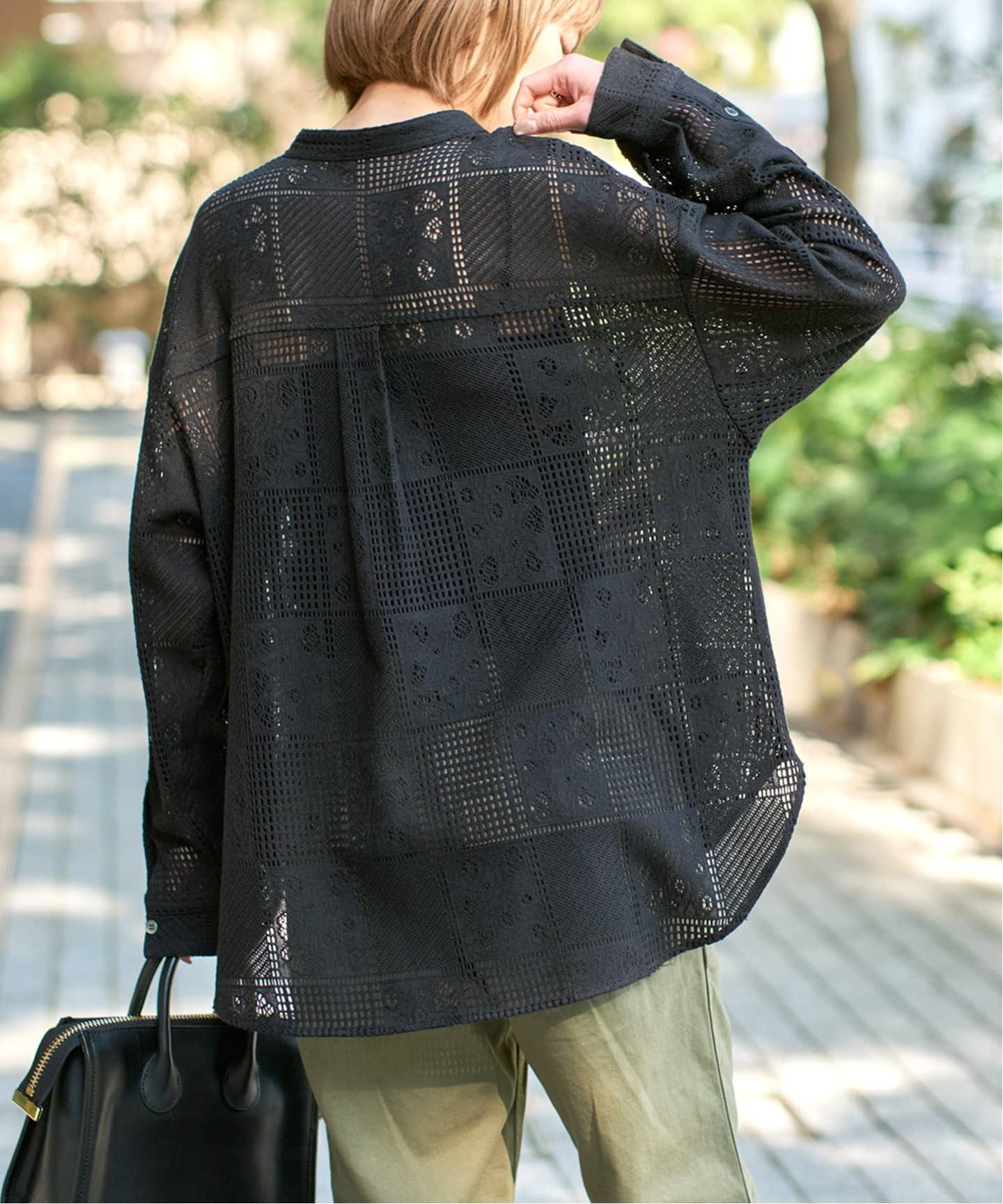 追加3》PEレースシャツ（シャツ／ブラウス）｜Spick and Span