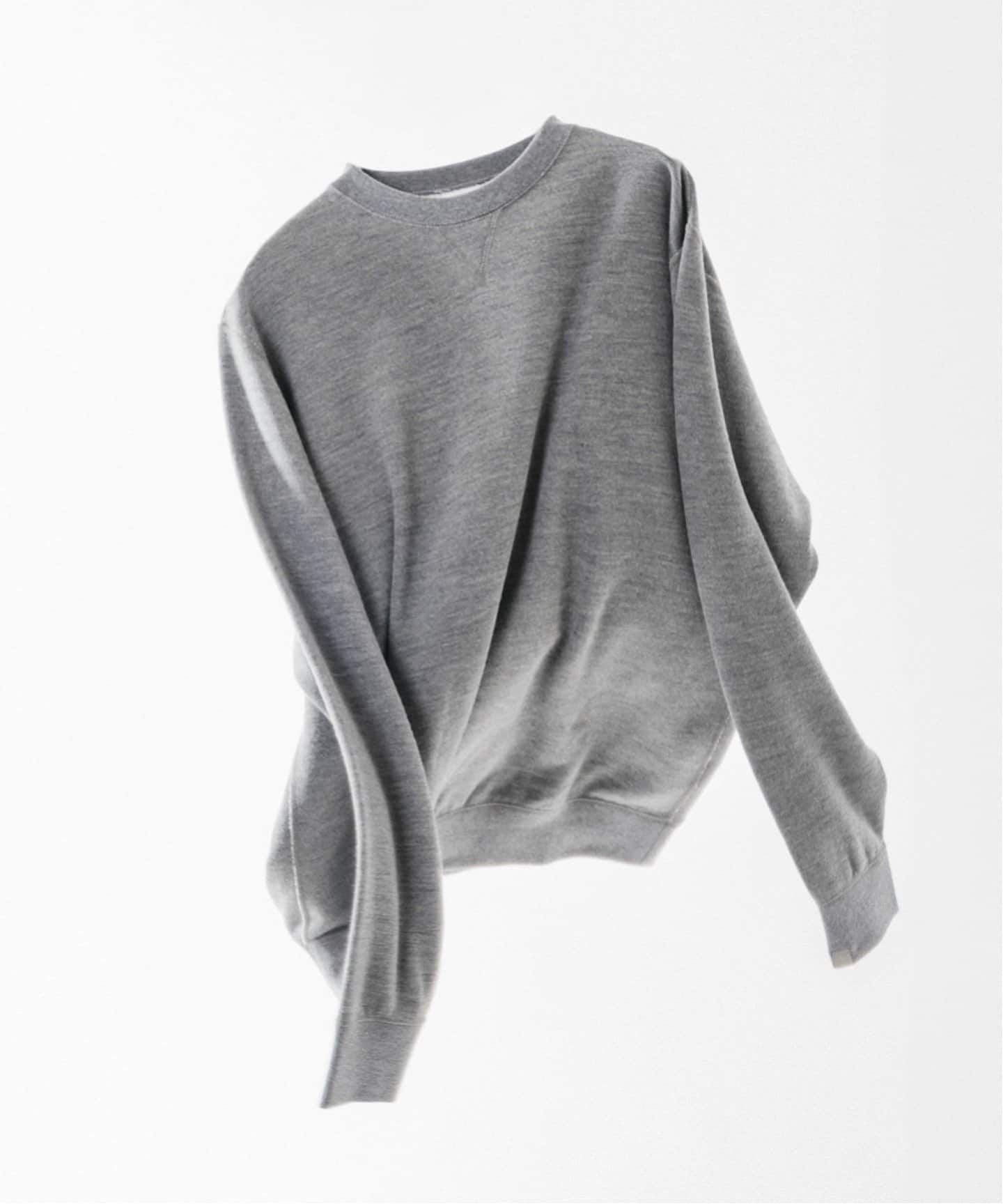 LOOPWHEELER × LOWERCASE for EDIFICE ウール/シルク スウェットSP