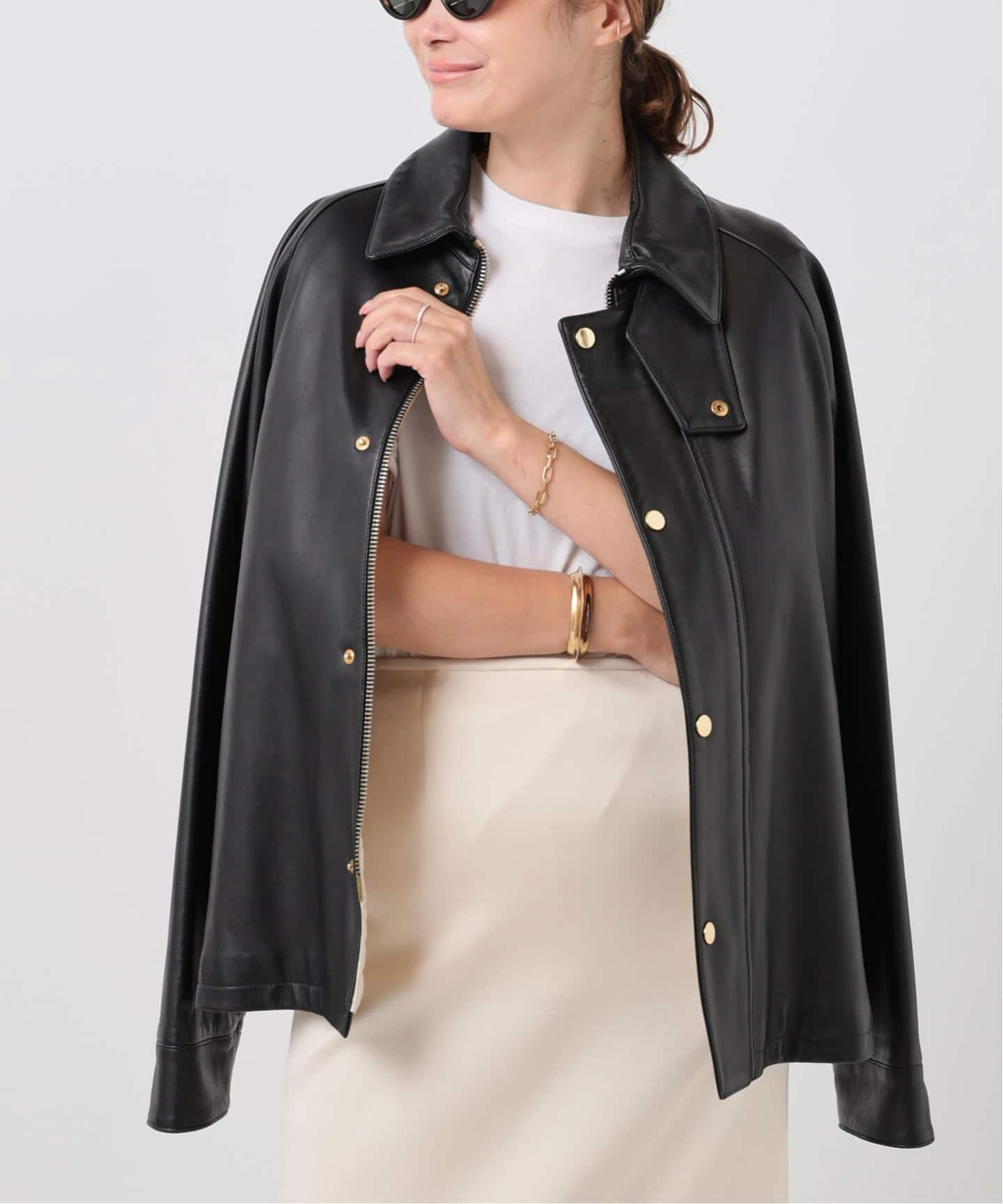 CINQUANTA レザーブルゾン（レザージャケット）｜Deuxieme Classe