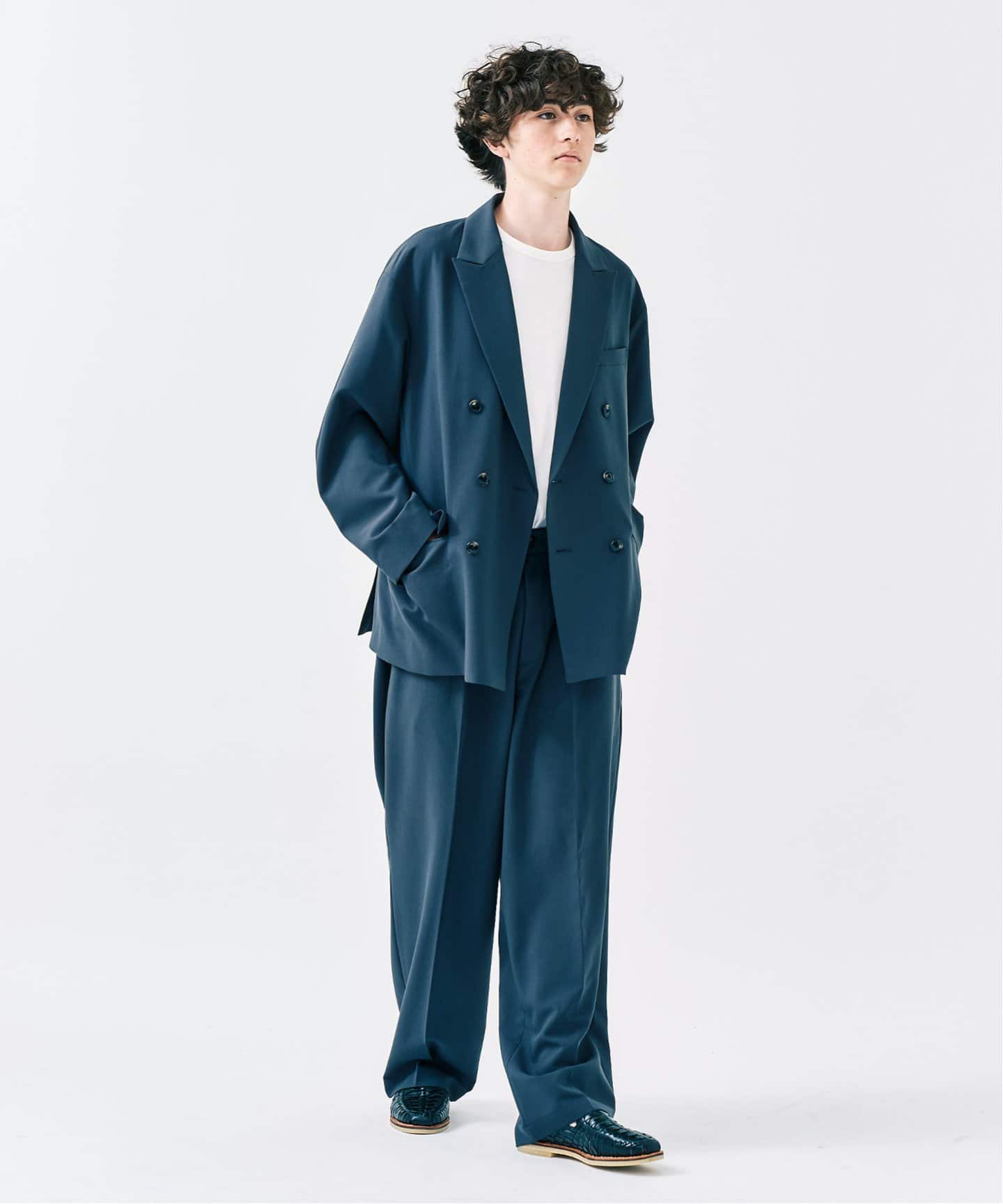 T/Rトロピカル ダブル ワイドセットアップ（スーツ・セットアップ