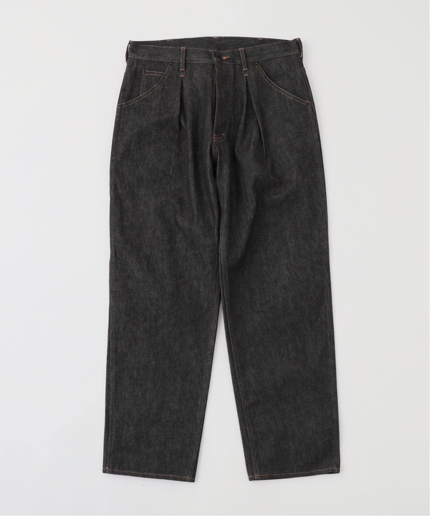 WILLOW PANTS ウィローパンツ】P-035 BLACK DENIM：パンツ（デニム
