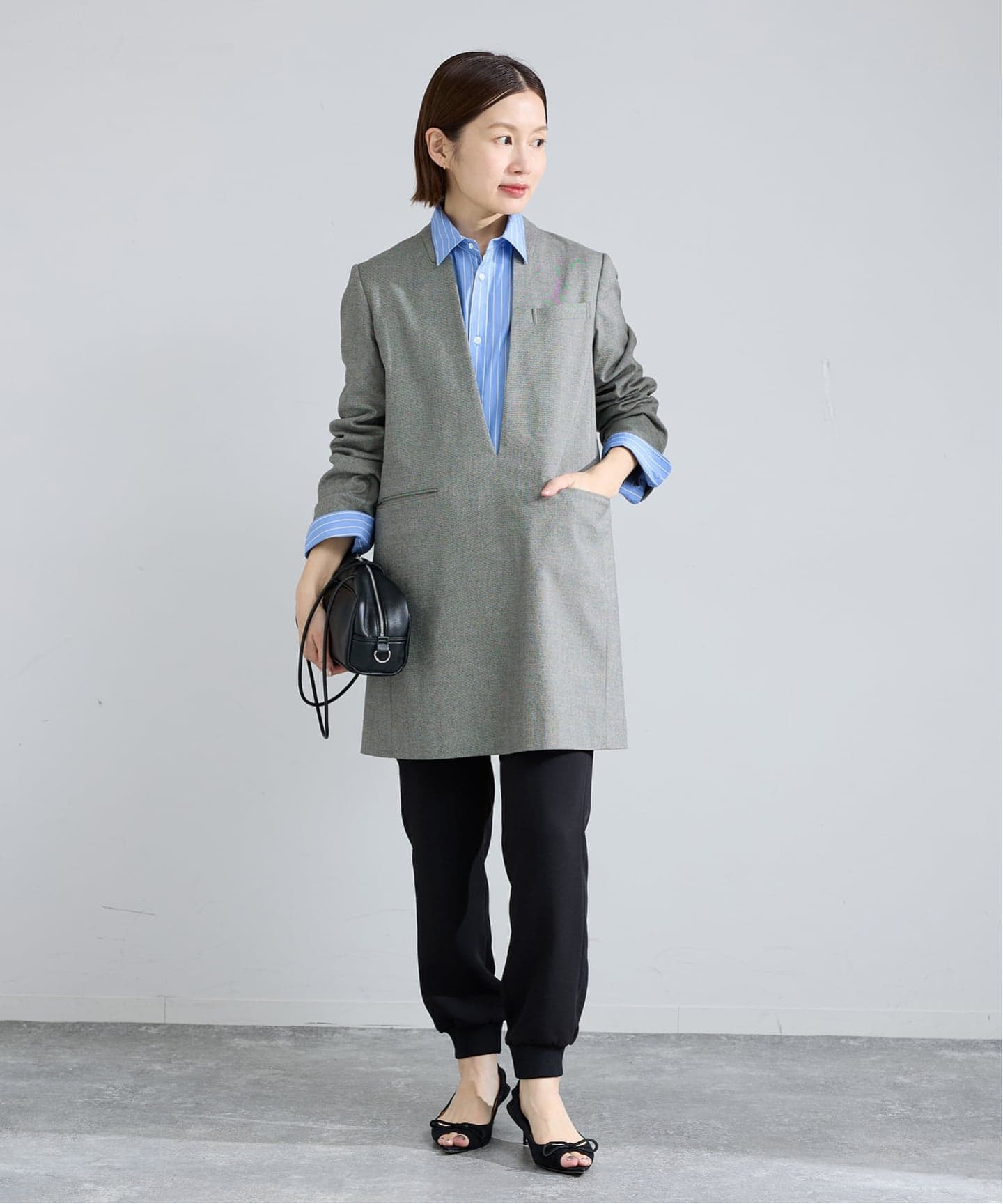 ウォッシャブル ジャケットドレス（ワンピース）｜IENA（イエナ）の