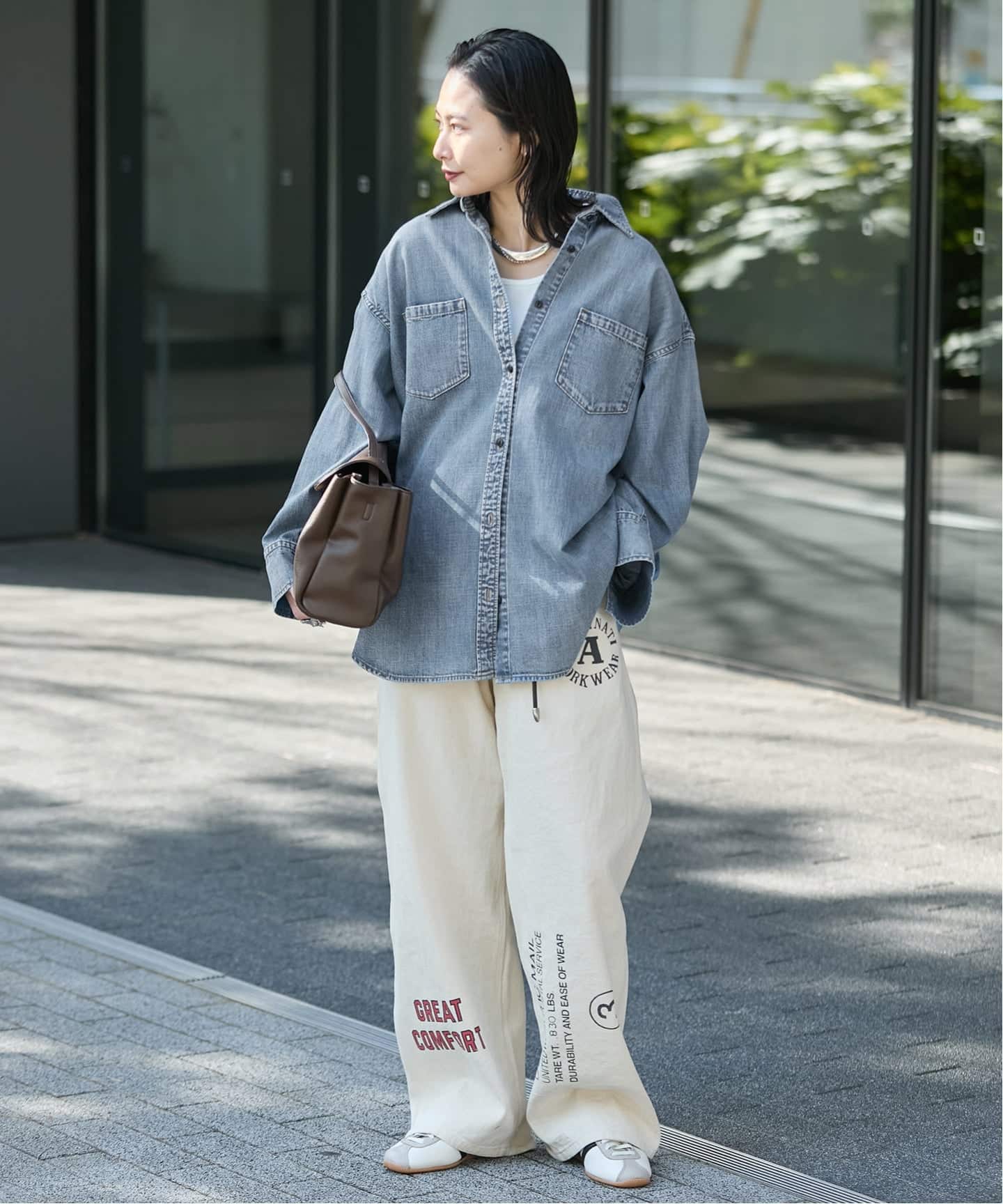 追加》ライトオンスデニムシャツ（シャツ／ブラウス）｜JOURNAL