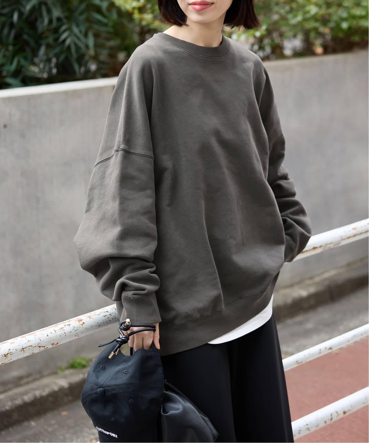 WEB限定/追加2予約》ビックシルエットピグメント裏毛プルオーバー