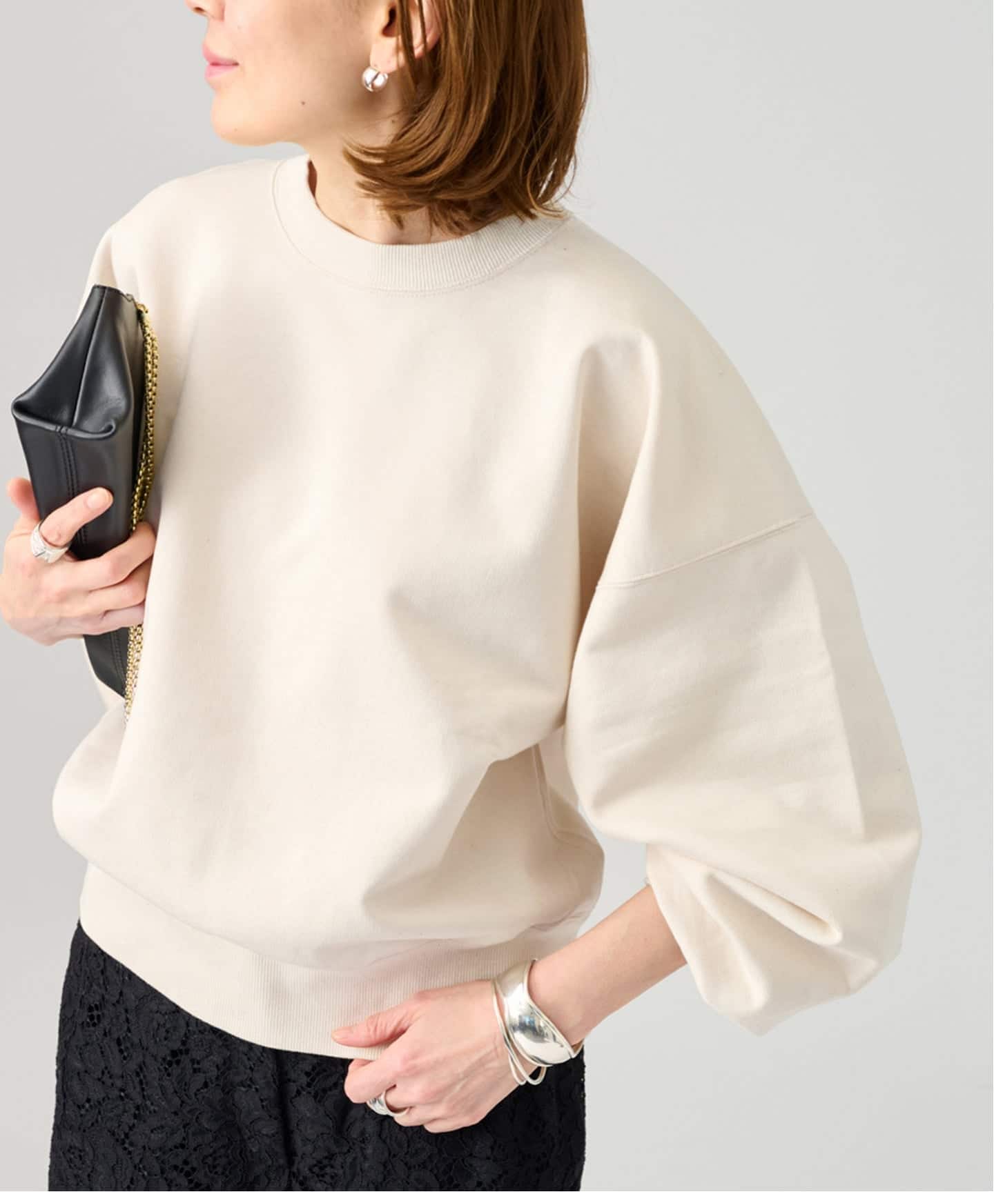 WEB限定》シルケットコットンスウェット（スウェット）｜VERMEIL par