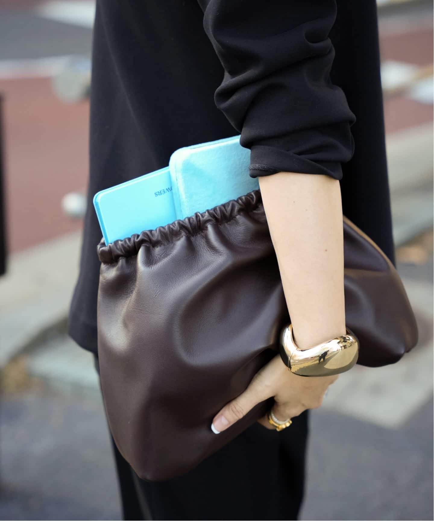 CELERI/セルリ】 BIG POUCH（クラッチバッグ）｜Deuxieme Classe