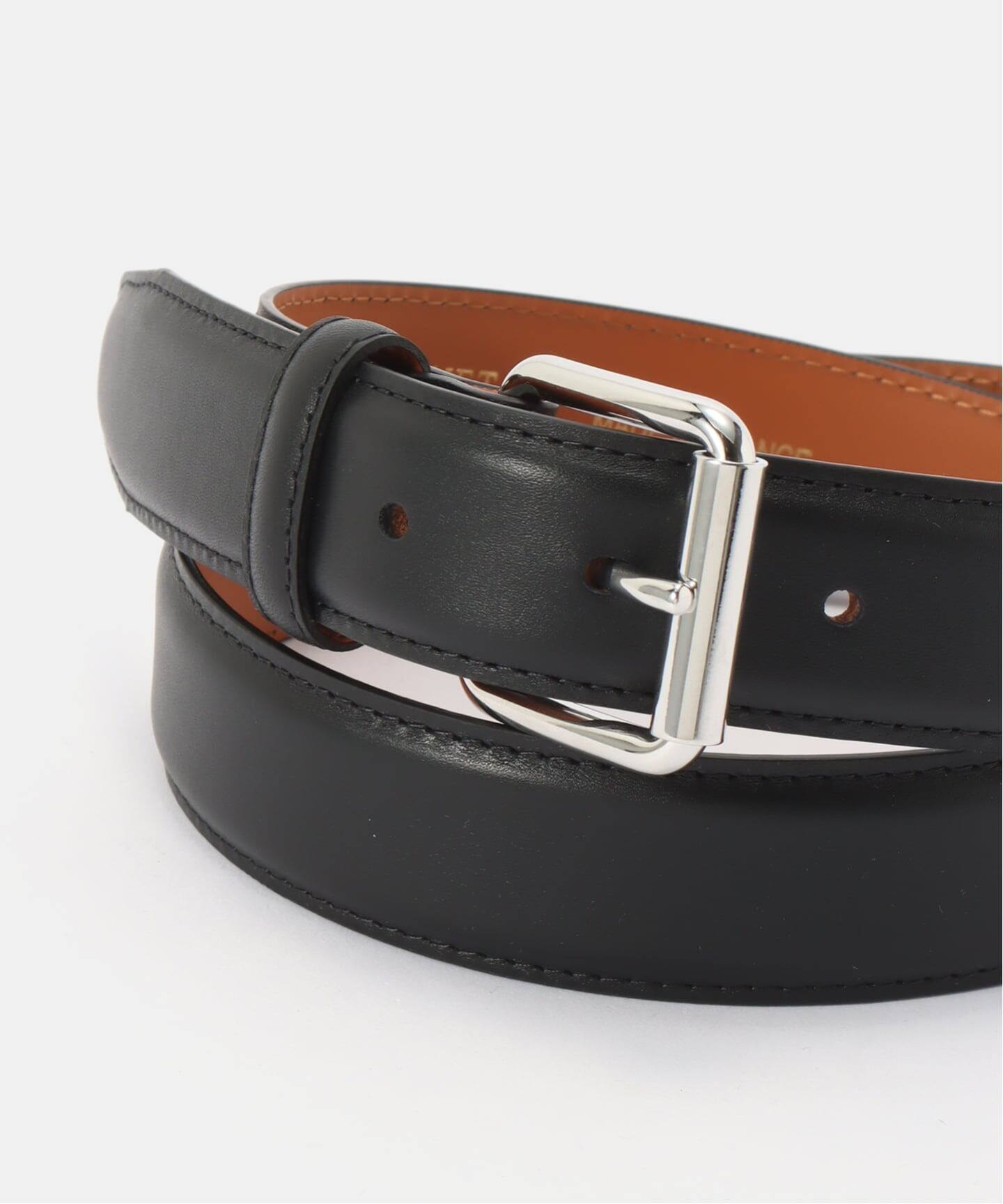 MAISON BOINET/メゾンボワネ】30MM BELT IN NAPPA LEATHER：ベルト