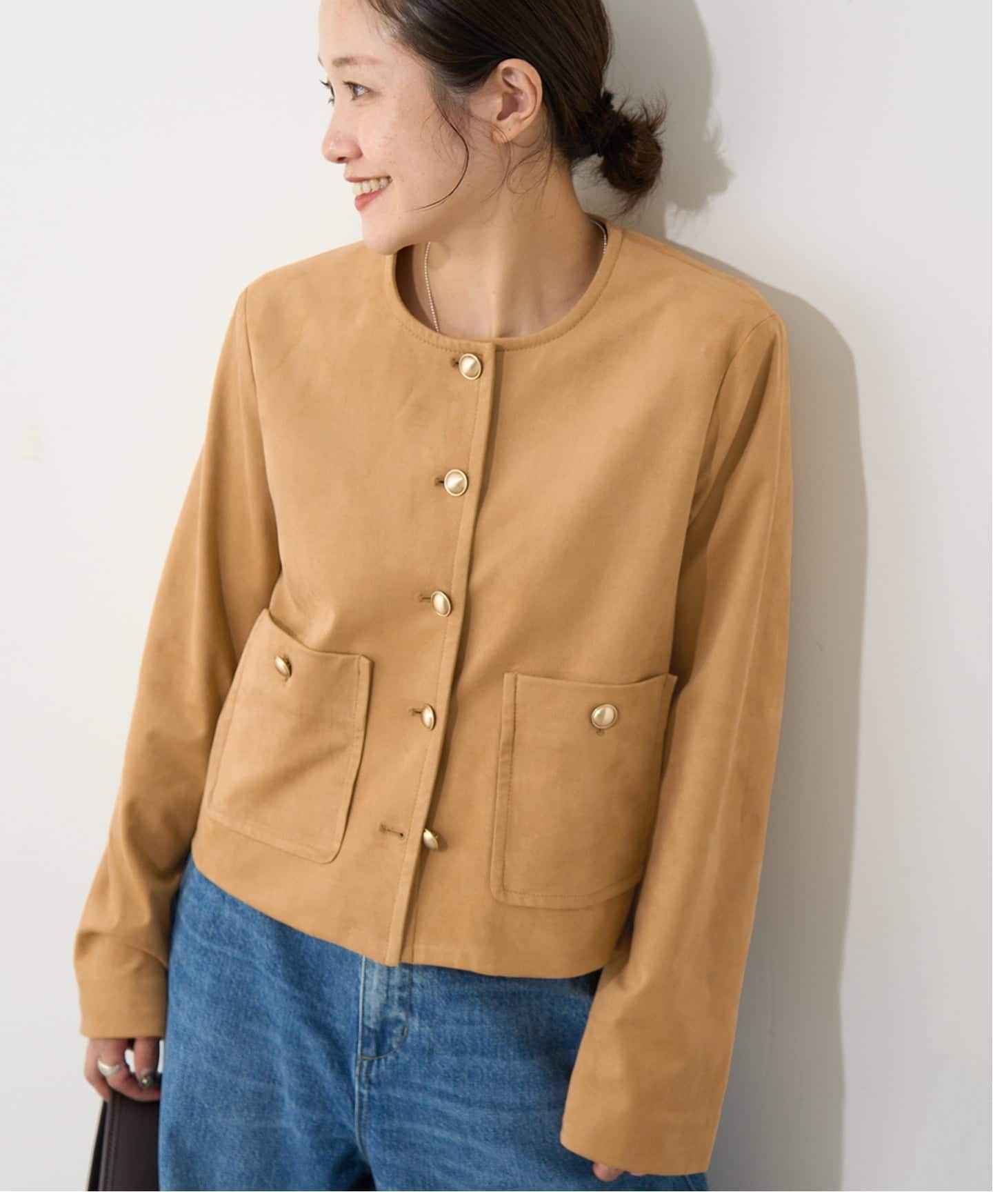 JOURNAL STANDARD｜ジャーナルスタンダードのノーカラージャケット