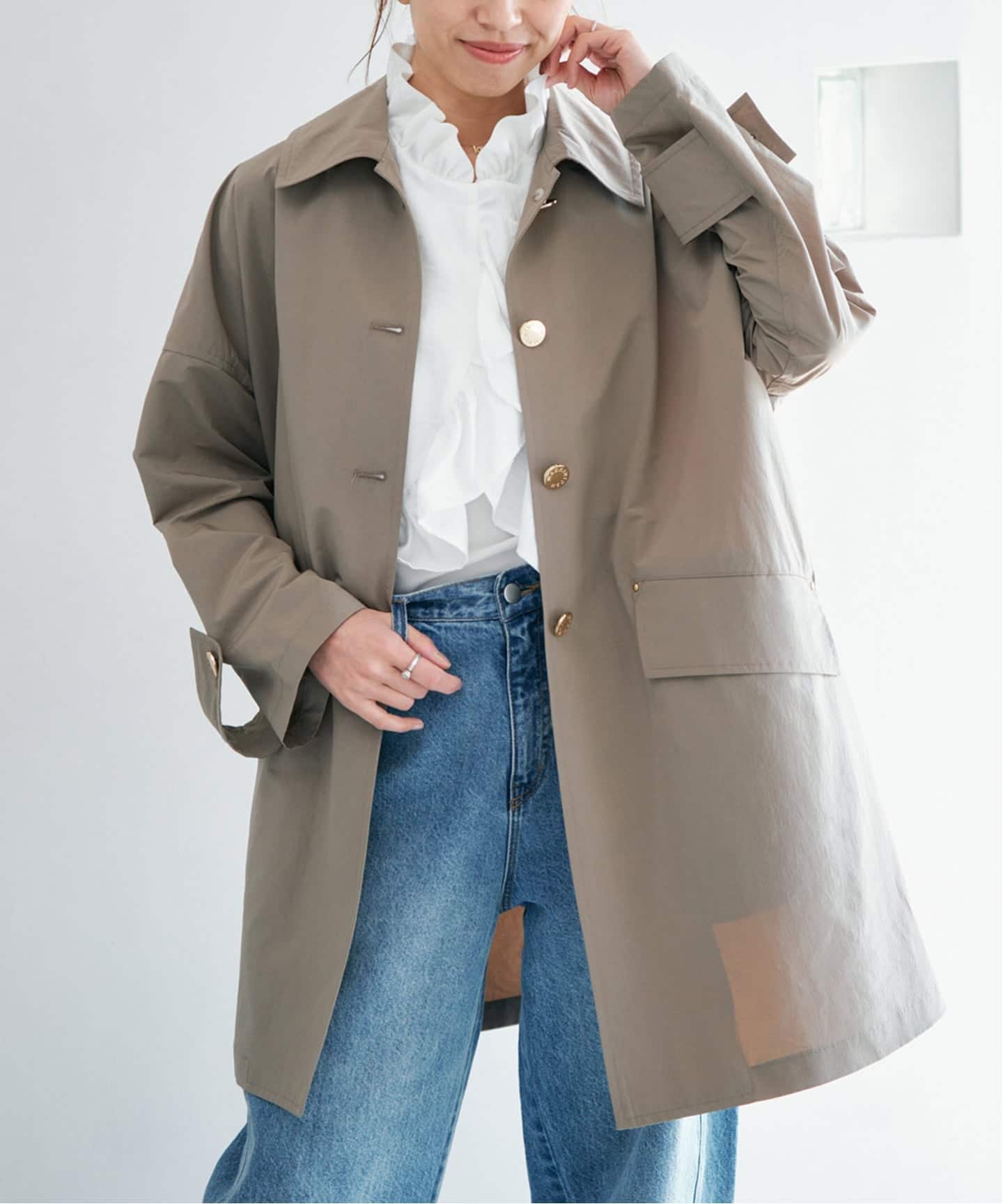 IENA｜イエナのステンカラーコート（レディース）の公式通販