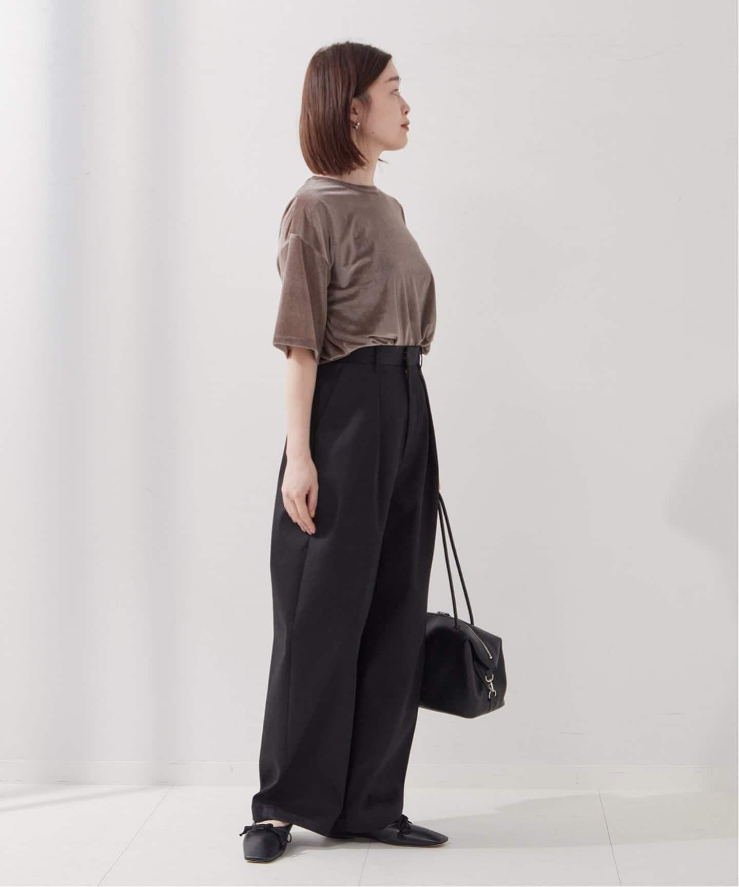 追加4》【金子綾さん着用】CP タックチノパンツ（チノパンツ