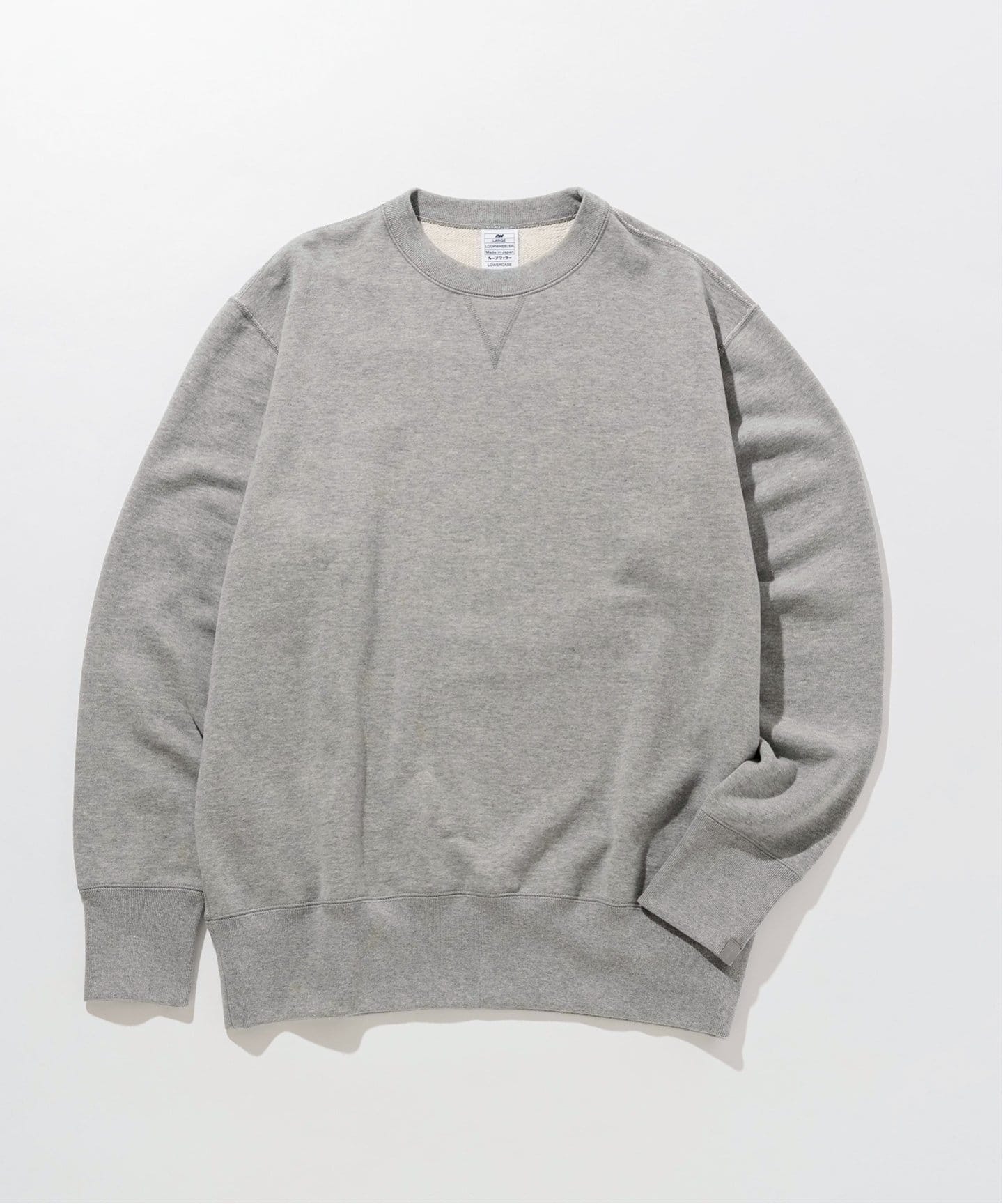 LOOPWHEELER for LOWERCASE】ライトツリウラケ ルーズフィット