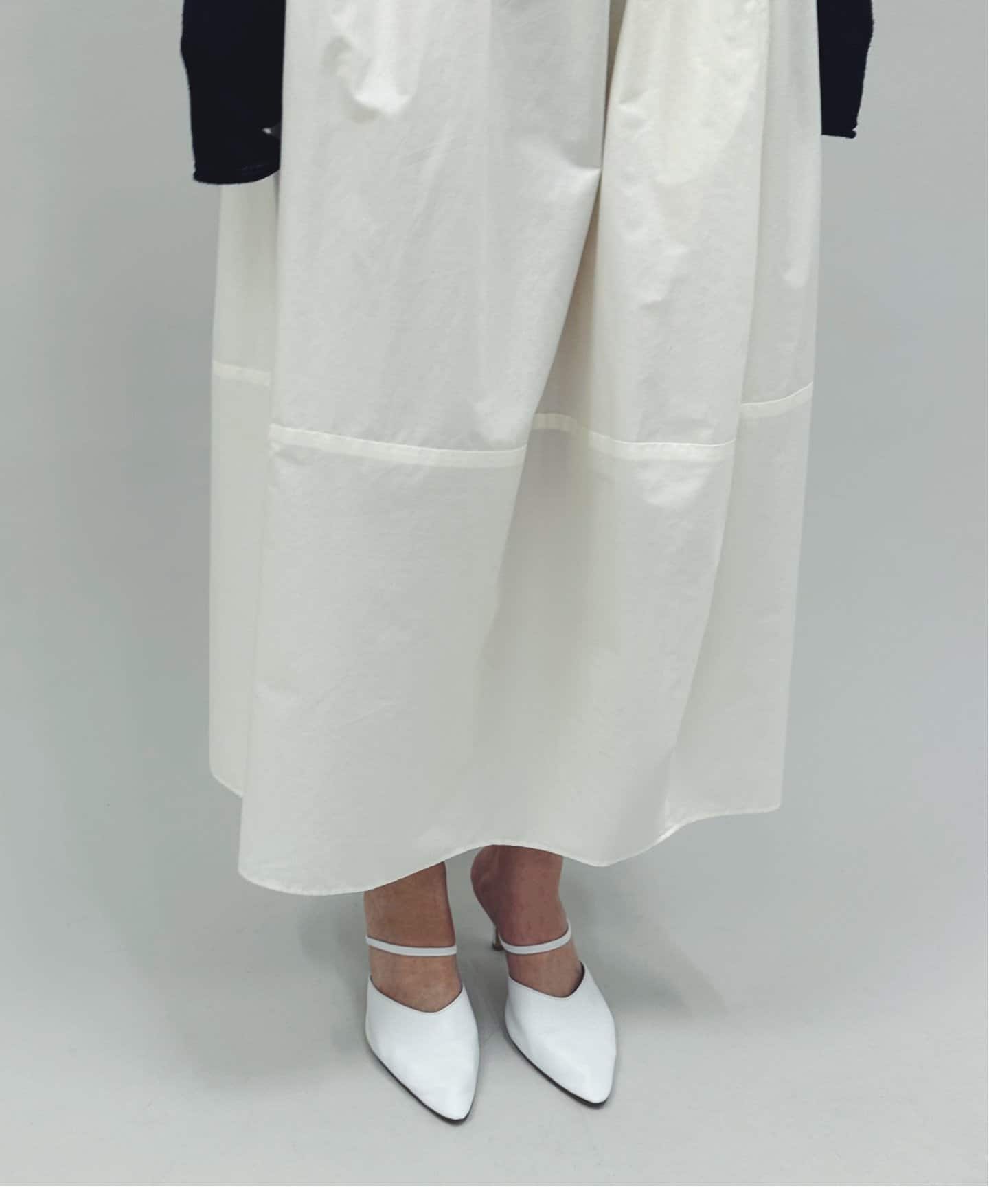 abc ポインテッドトゥ ミュール（ホワイト）（その他シューズ）｜EDIT