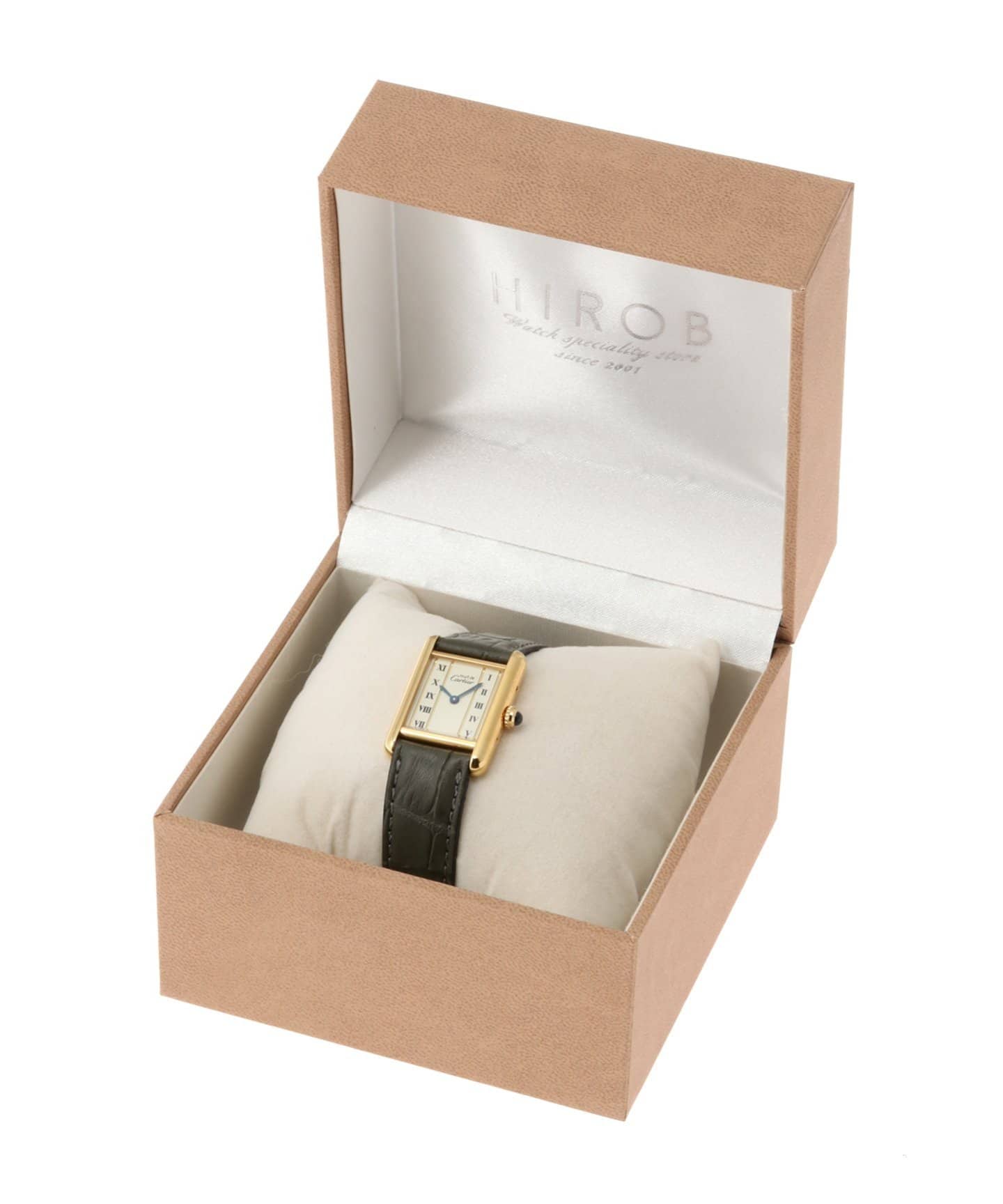 Cartier / カルティエ】must de Cartier Tank SM Vertical roman