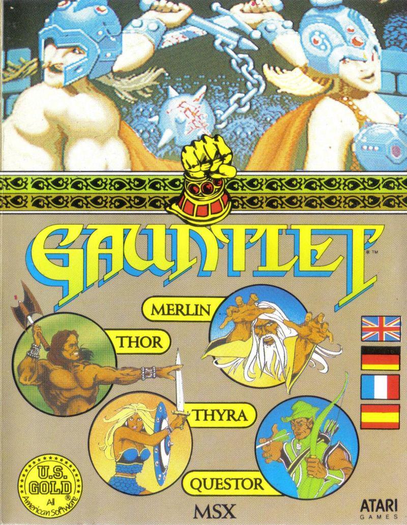 Gauntlet (1986, MSX, US Gold, Gremlin Graphics, Atari Games