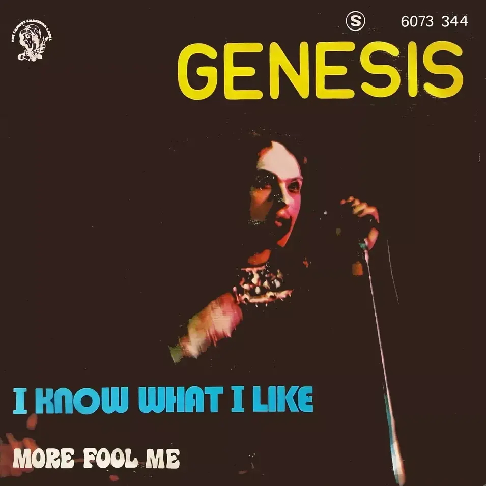 Genesis - I Know What I Like (In Your Wardrobe) - Single Lyrics