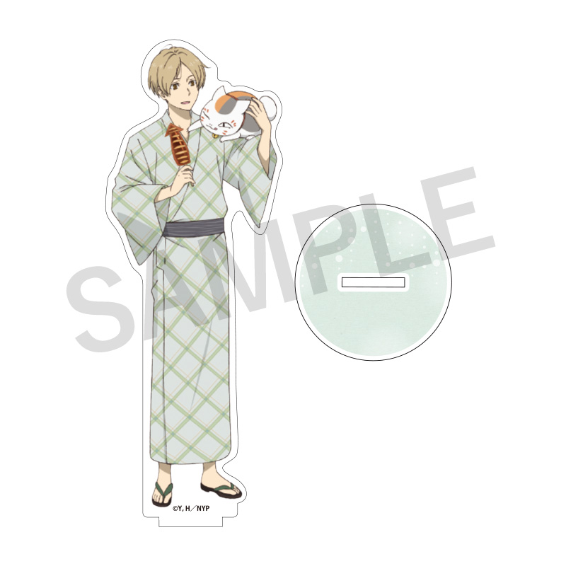 アクリルスタンド 夏目貴志＋ニャンコ先生（浴衣）【夏目友人帳 アニメ