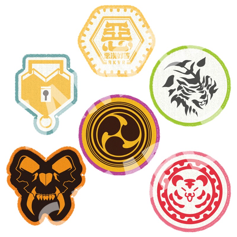 Paradox Live Dope Show 2024 ワッペン 悪漢奴等【アニメタイムズSTORE】