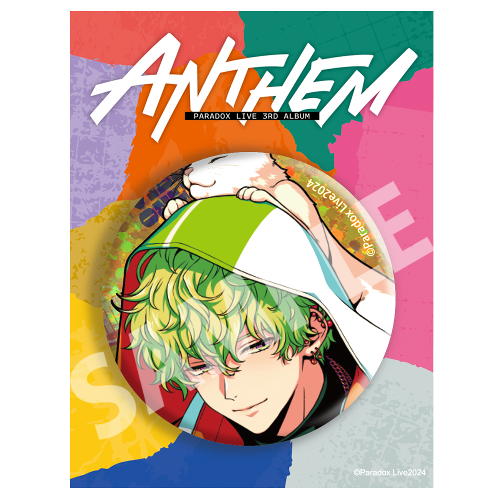 Paradox Live BIG缶バッジ ANTHEM 征木 北斎【アニメタイムズSTORE】