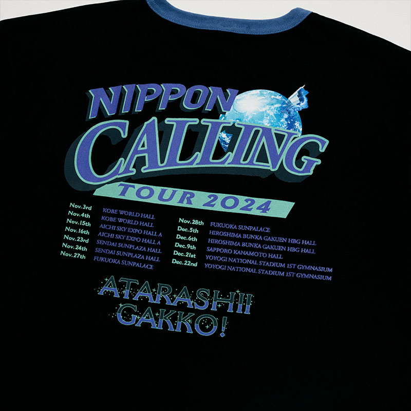 NIPPON CALLING TEE/BLACK【ASOBIMALL(アソビモール)】