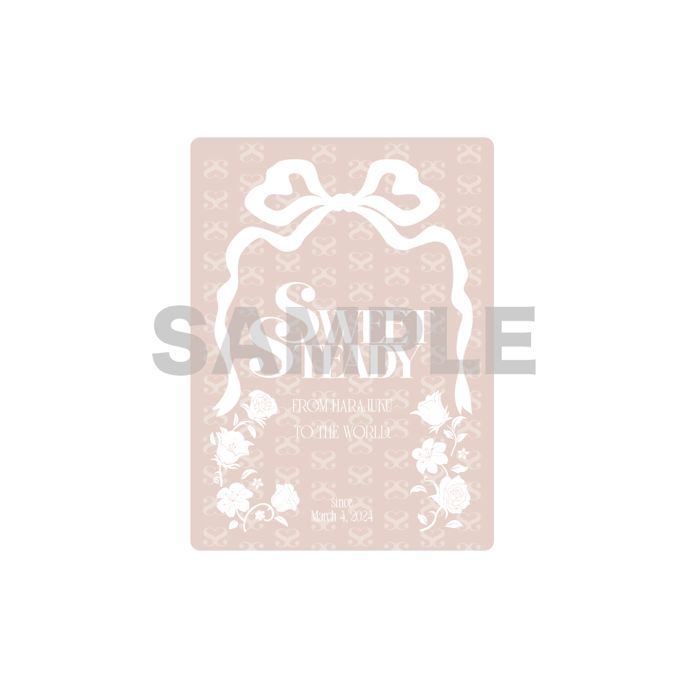 SWEET STEADY ランダムトレーディングカード ver.2[全22種]【ASOBIMALL