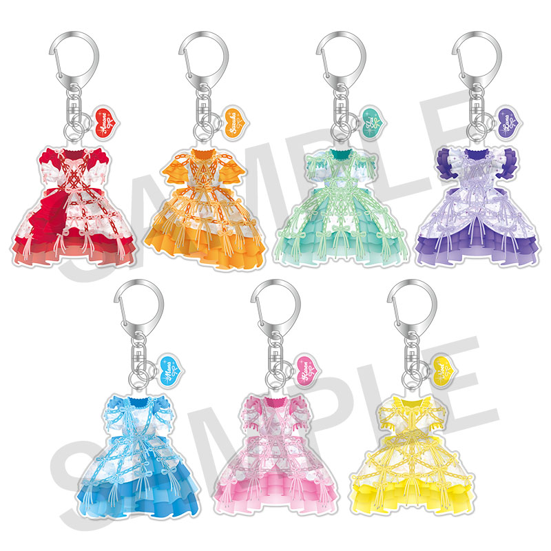 FRUITS ZIPPER メンバー別衣装アクキー-3rd Anniv. SUPER IDOL costume