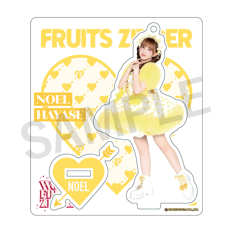 FRUITS ZIPPERメンバー別アクスタ-1st ASIA TOUR 2025 edition