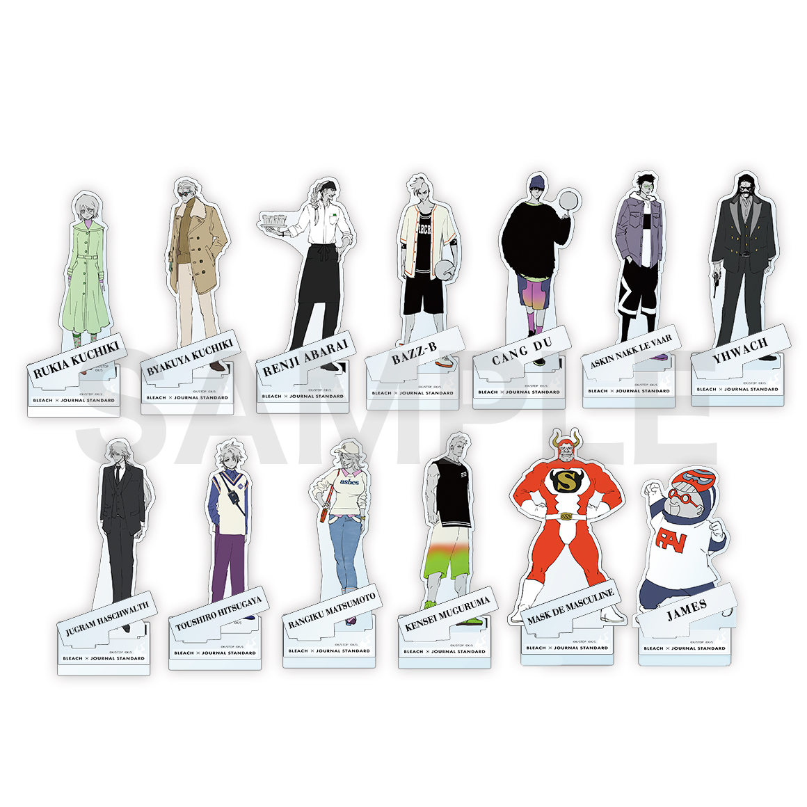 BLEACH 104stands アクリルスタンド　六車拳西 TVアニメ「BLEACH 千年血戦篇」 アクリルスタンド 六車拳西[コンテンツ