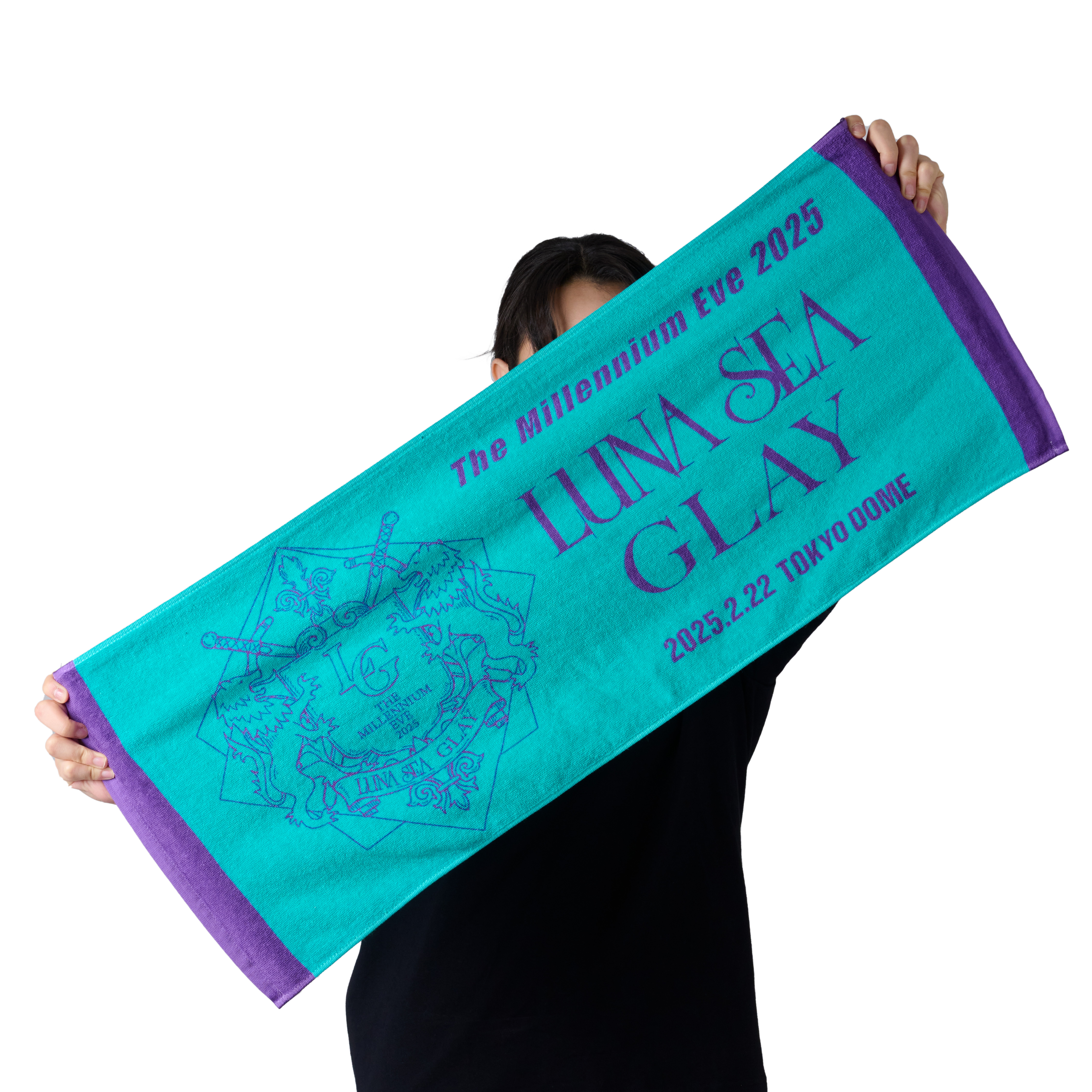Produced by GLAY＞フェイスタオル_The Millennium Eve 2025（パープル