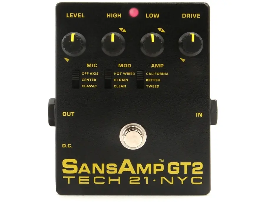 Tech 21 SansAmp GT2 - What To Know & Where To Buy | Equipboard