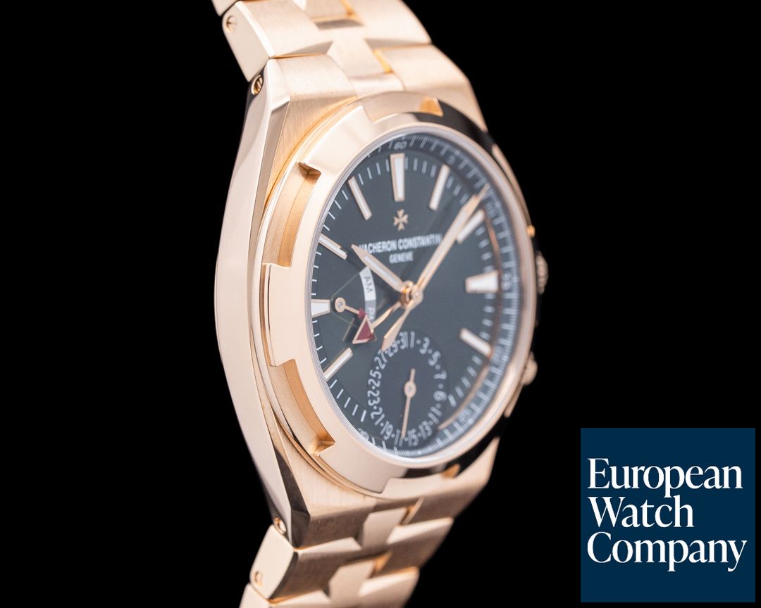 62852) Vacheron Constantin 7920V Overseas Dual Time 18K Rose Gold