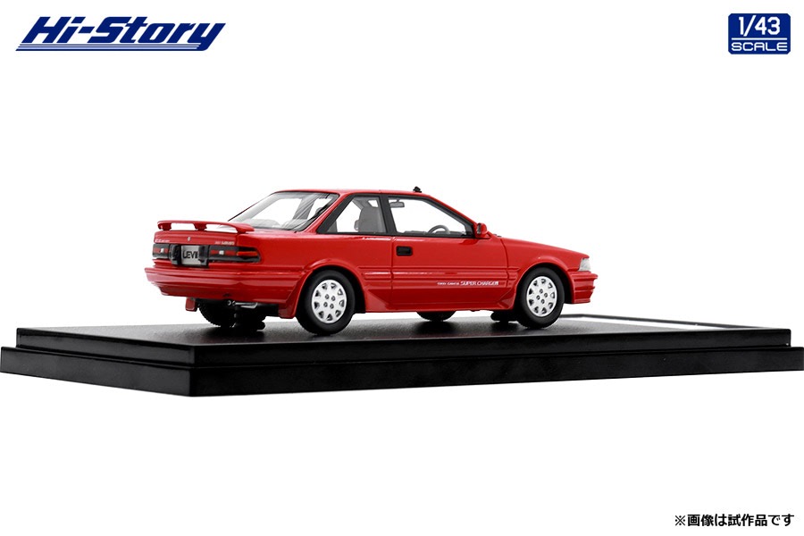 Hi-Storyから1/43スケール「トヨタ カローラ レビン GT-Z（1987