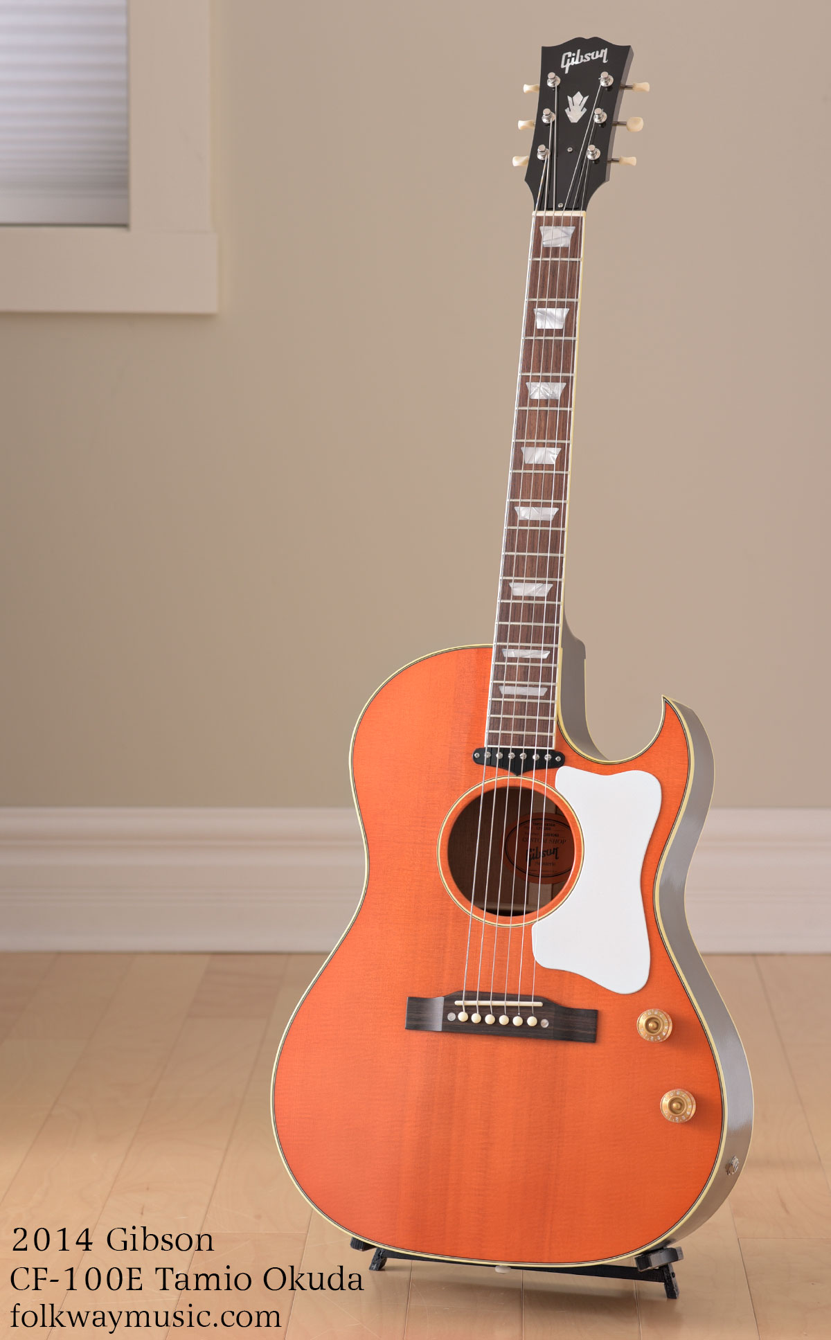 2014 Gibson Custom Shop CF-100E Tamio Okuda Reissue | Folkway