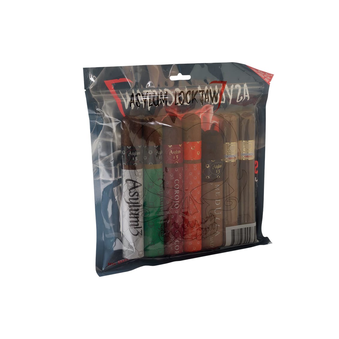 Asylum Premium Lock Jaw 7 Sampler | Famous Smoke