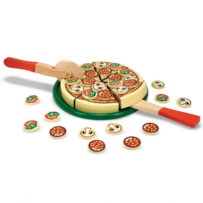 Wooden Pizza Party Set