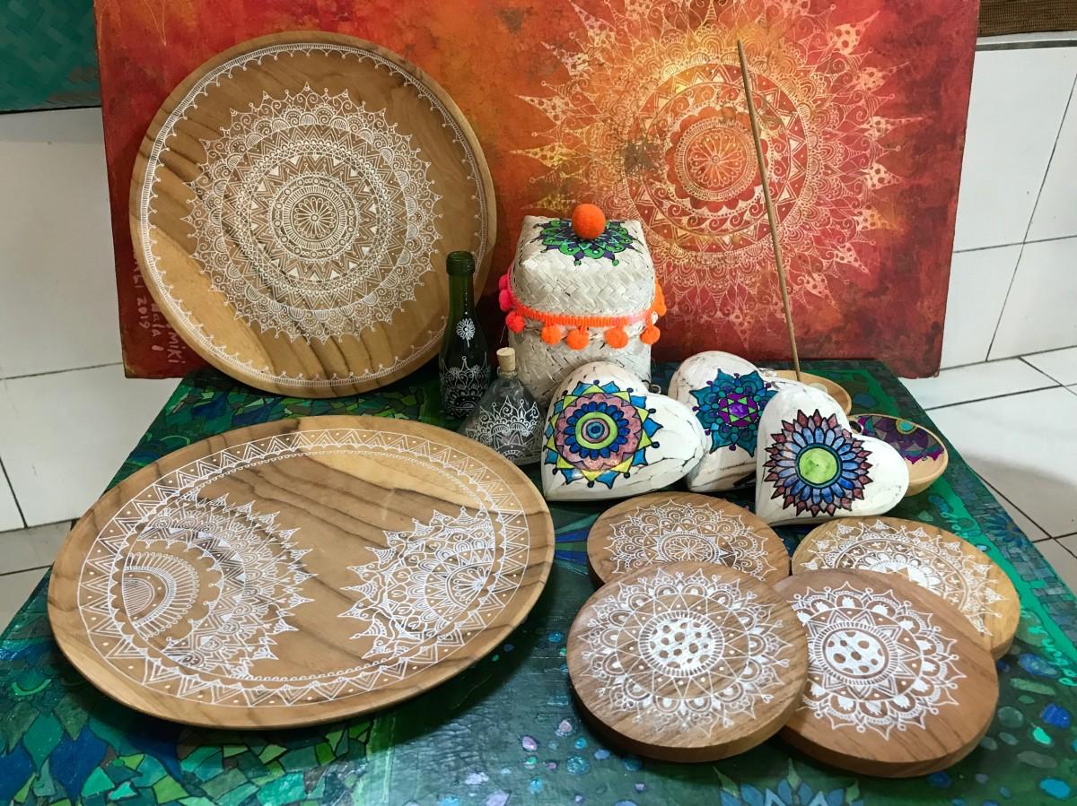 バリ島、ヨガや瞑想に続くnewアート「ゼンタングル」新商品 - バリ経済新聞