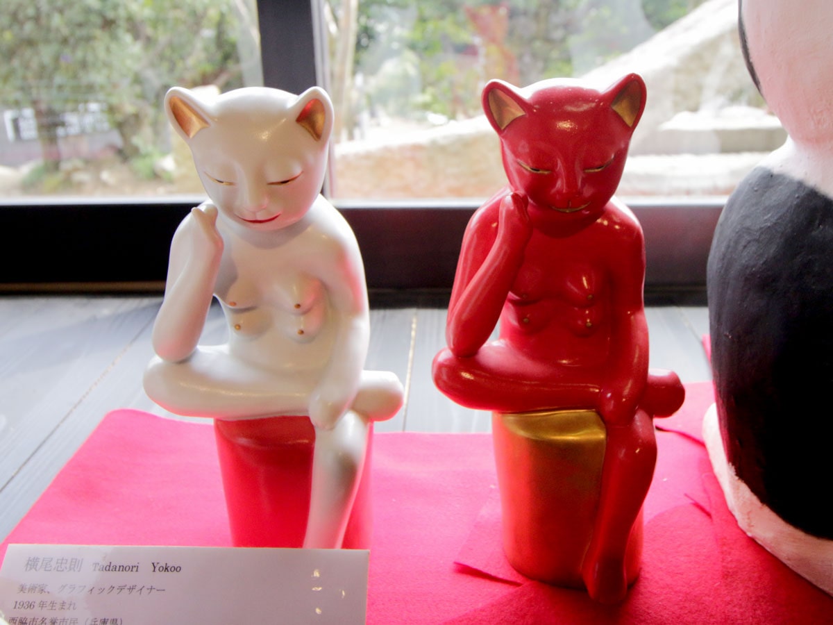招き猫美術館にある横尾忠則の作品1 - 岡山経済新聞