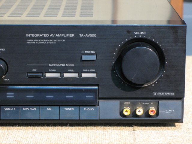 TA-AV500 SONY - HiFi-Do McIntosh/JBL/audio-technica/Jeff Rowland