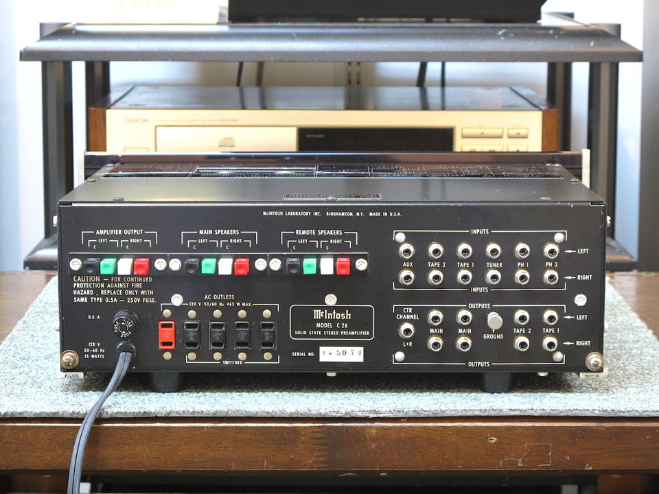 C26 McIntosh - 中古オーディオ 高価買取・販売 ハイファイ堂
