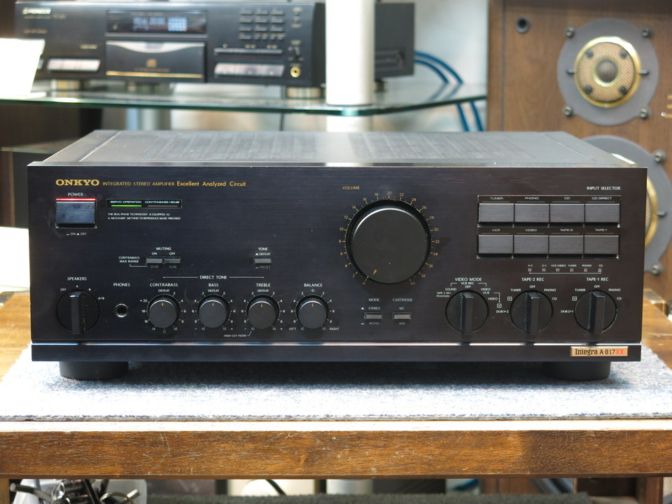 Integra A-817XX ONKYO - 中古オーディオ 高価買取・販売 ハイファイ堂