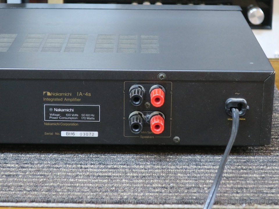 IA-4S Nakamichi - 中古オーディオ 高価買取・販売 ハイファイ堂
